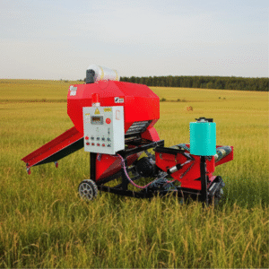 Silage baling machine