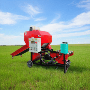 Silage baling machine