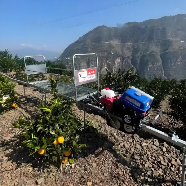 Monorail transport vehicle